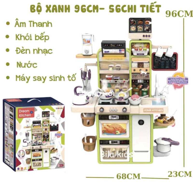 mình pass bộ đồ chơi nấu ăn lớn sịn 550k mới ạ
