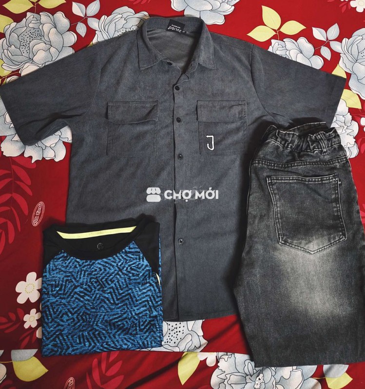 Combo set đồ nam size 55-60kg