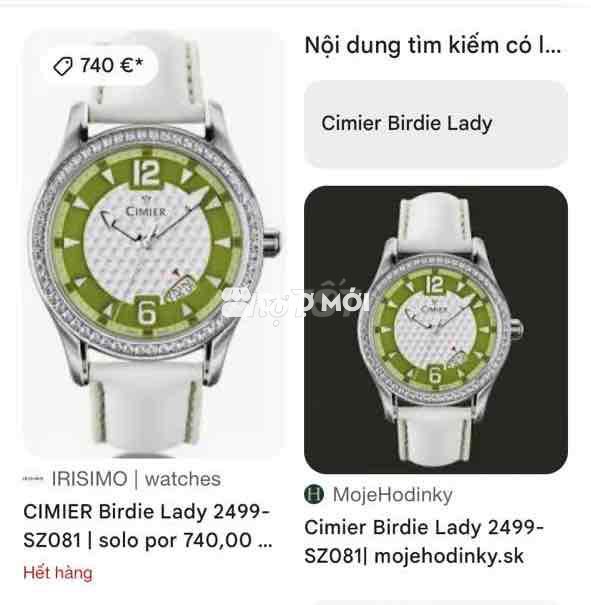 Đồng hồ Cimer Thuỵ Sỹ chính hãng