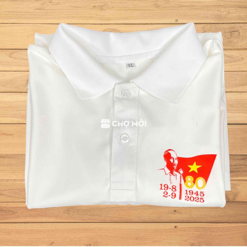 Áo thun kỷ niệm 80 năm tuyên ngôn Độc lập đủ size