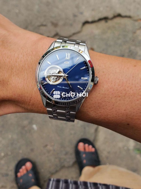 Đồng Hồ Orient Automatic Mặt Xanh