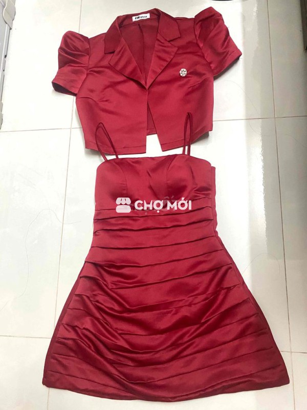 Pass set đỏ đi tiệc sang trọng size M