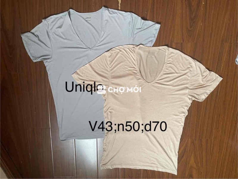 cặp áo thun lót Uniqlo size M