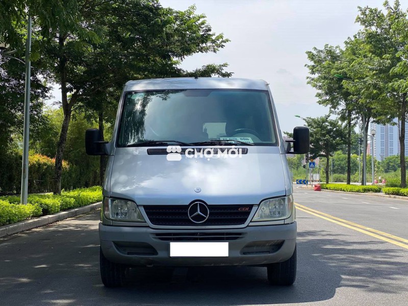 Mercedes Sprinter 2008 tải van 6 chổ 900kg