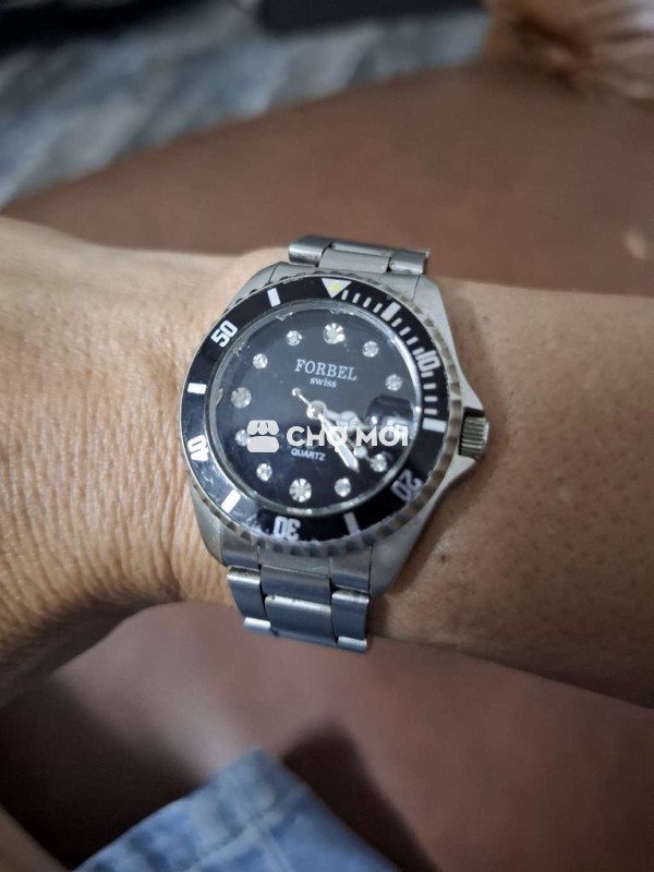 Đồng hồ máy Nhật chạy pin sz 36_37 khá mới.
