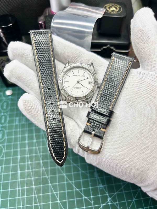 Đồng hồ Bạc Khối tự động nhật