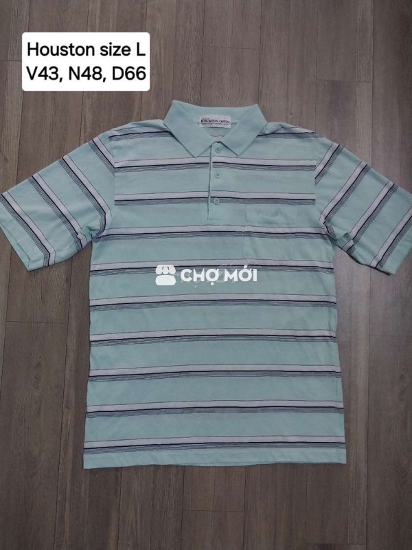 Áo Houston U.S.A size L, 65-70kg