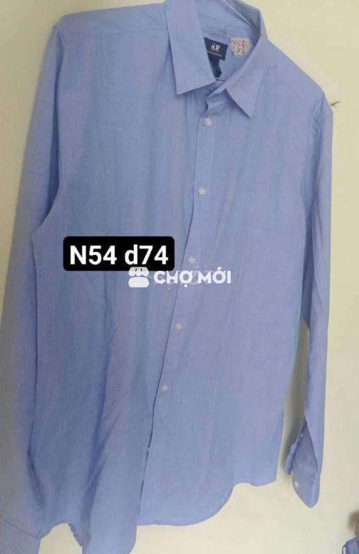 Sơ mi hiệu  H&M 
Size M n54 d74 độ mới cao