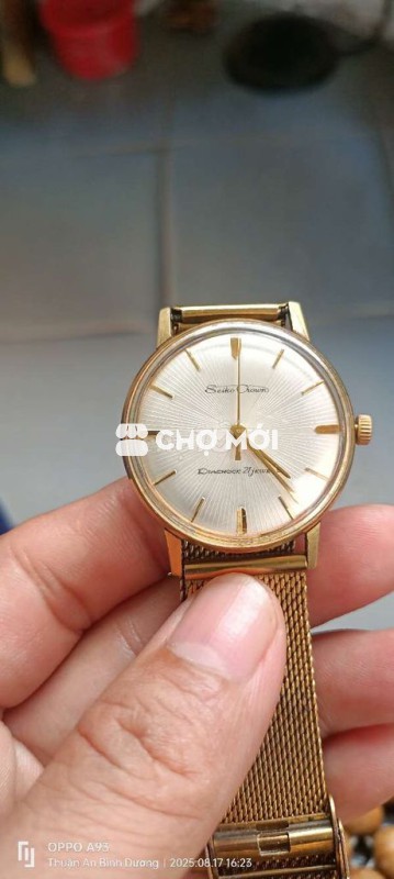 Chia lại cho ae mặt đồng hồ Seiko carao lên cót