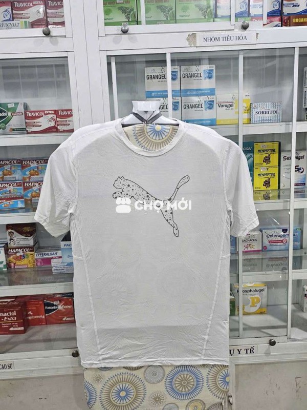 Áo thun thể thao cổ tròn Puma