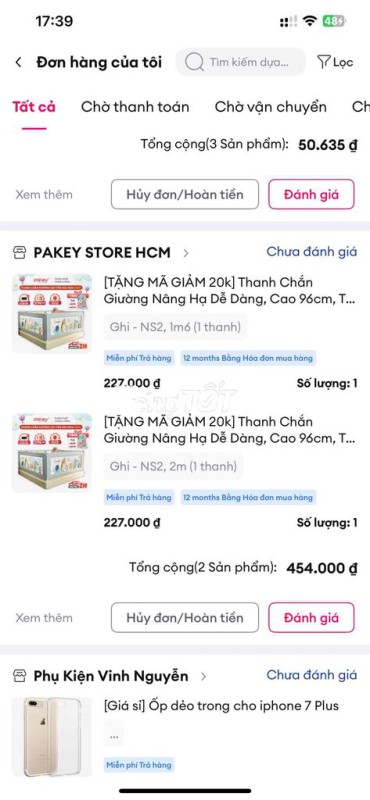 Thanh lý thanh chắn giường còn mới 99%
