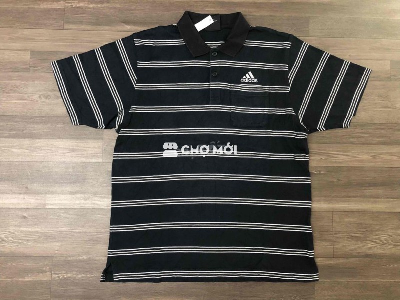áo adidas hiệu nam kẻ 50-65kg
