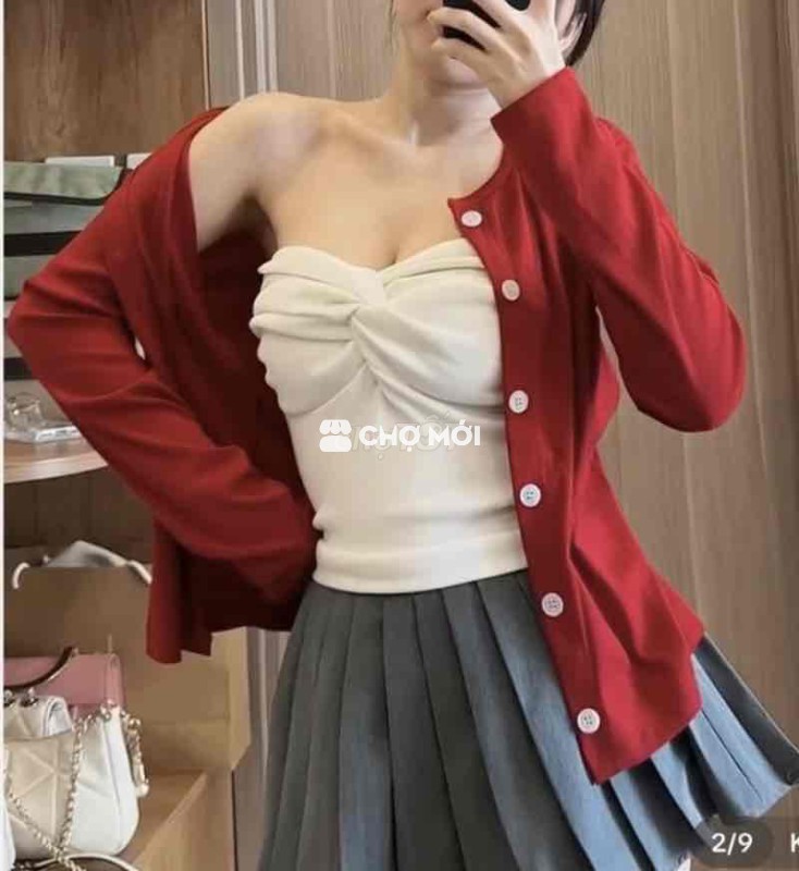 Áo khoác cardigan trơn