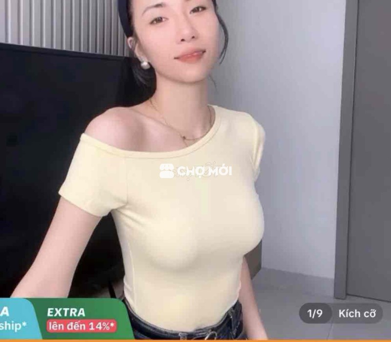áo lệch vai