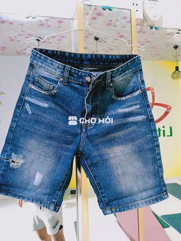 Quần short jean size 29/30 vải xịn