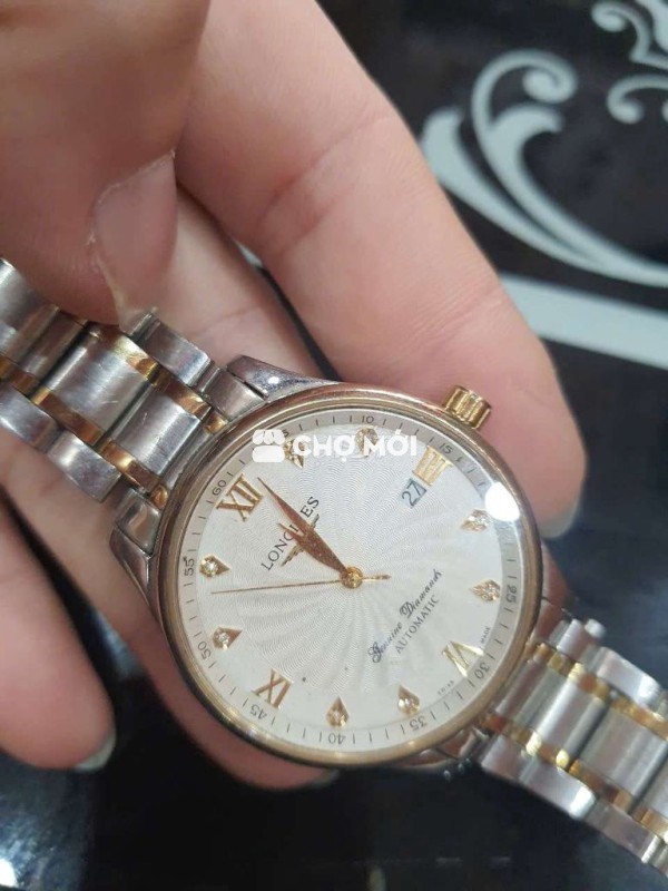 Đồng hồ cơ longines mặt saphia