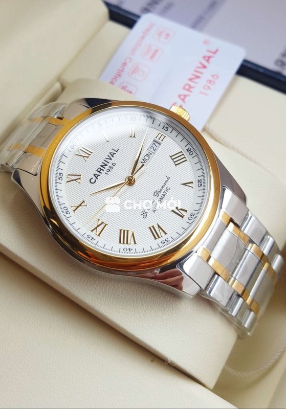 Carnival Guiloche Cơ Automatic Chính Hãng Full Box