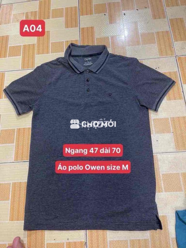 Áo polo Owen size M