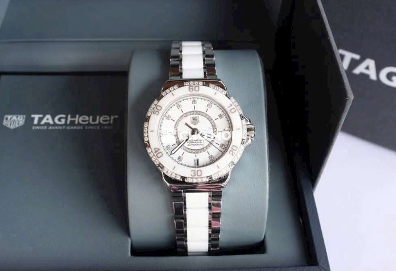 ĐH Nữ : TAG Heuer Full kim cương máy Automatic