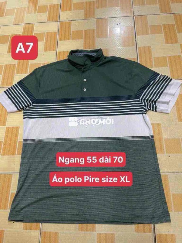 2 áo polo size L 100k 1c