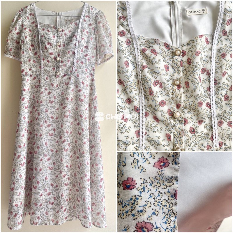 Thanh lý đầm chuẩn vintage Gumac- size L