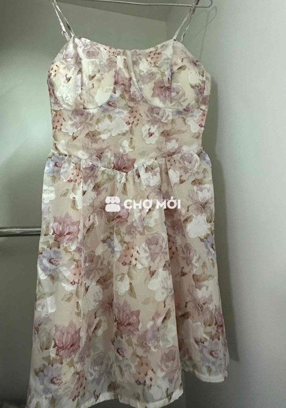 Đầm hoa 2 dây