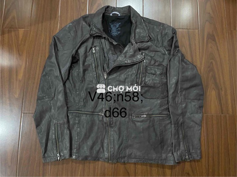 áo da chuẩn auth size L 70-75kg