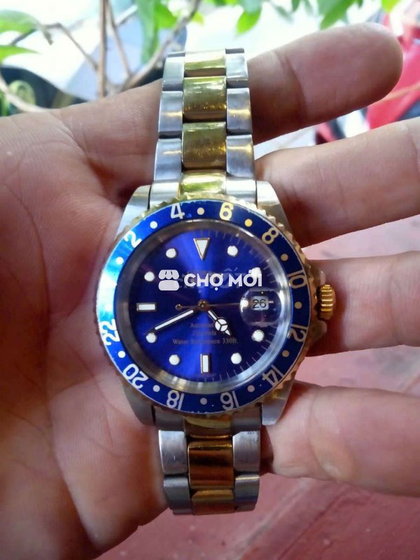 Vollmond automatic mẫu rolec mặt xanh mực đẹp
