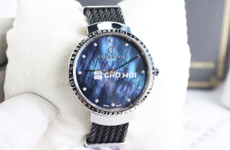ĐH Nữ : Charriol kim cương Fullbox chính hãng Thụy