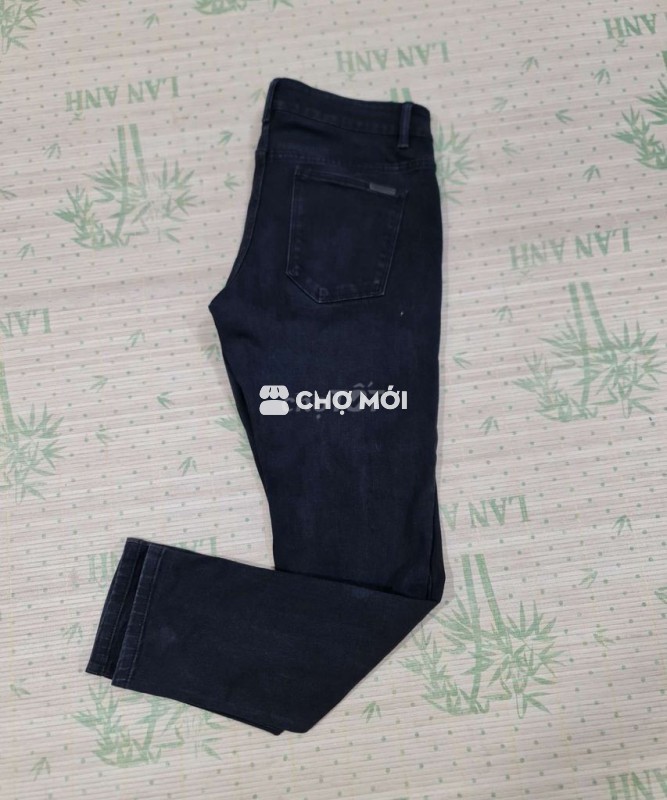 Jean size 30 ( Vải jean đen co giãn)