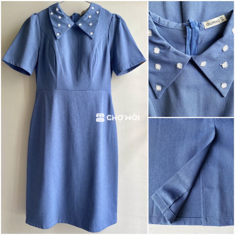 Thanh lý đầm công sở Gumac xanh size M- MỚI 100%