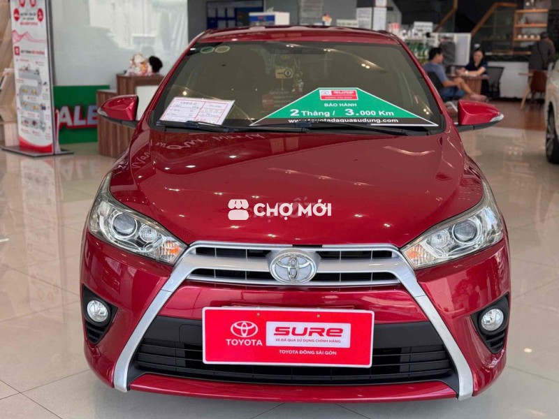 Toyota Yaris 2016 1.3G - 65700 km. 1 chủ đi ít