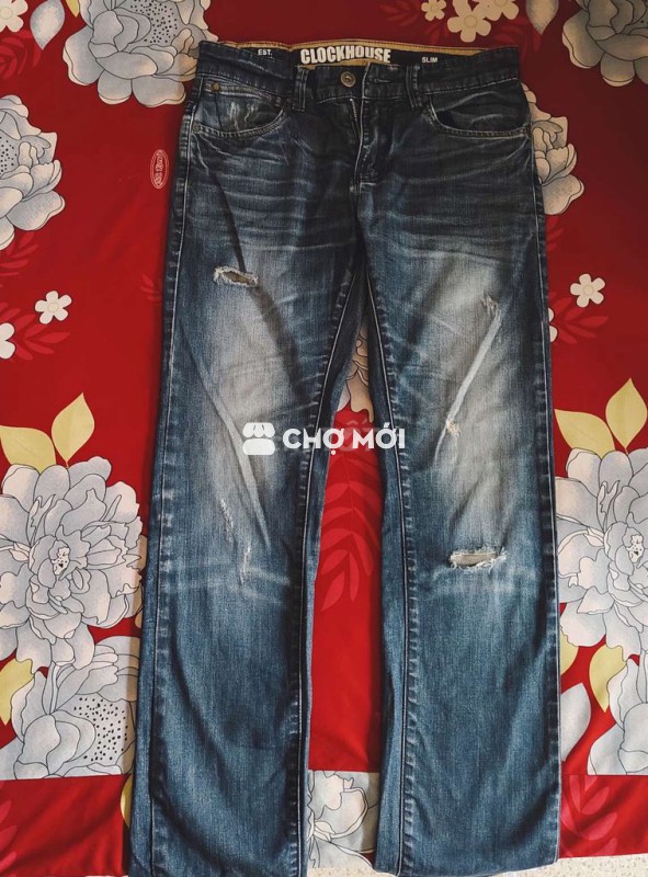 Quần jean nam dài size 57-60kg
