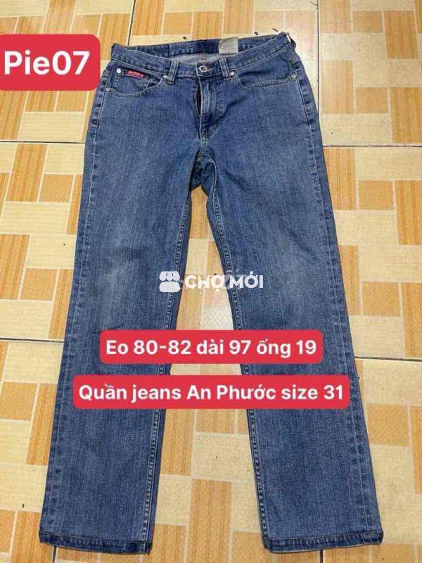 Quần Jeans An Phước size 31