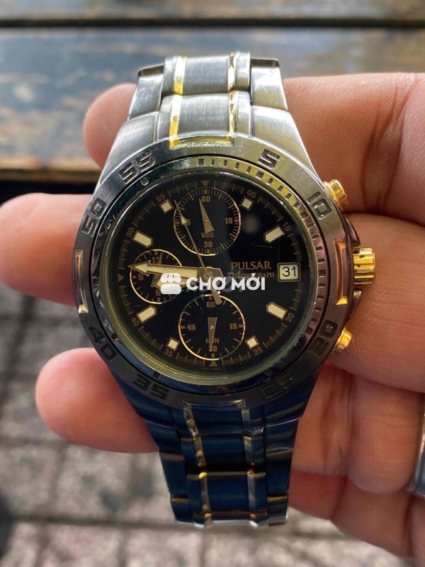 Đồng hồ pin PULSAR( Seiko) 3cốt 6kim đẹp.