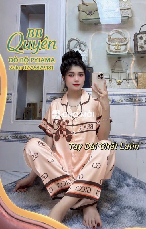 ✨ SET PYJAMA LATIN TAY DÀI – CỰC SANG ✨