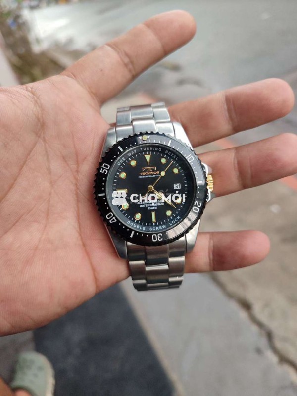 Đồng hồ full thép Technos mới 99.9%