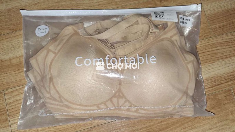 Pass 3 cái Visecret bra nữ mới màu skin