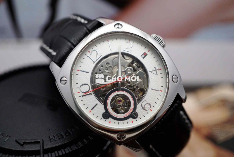 Đồng Hồ Tommy Hilfiger Skeleton Automatic Us