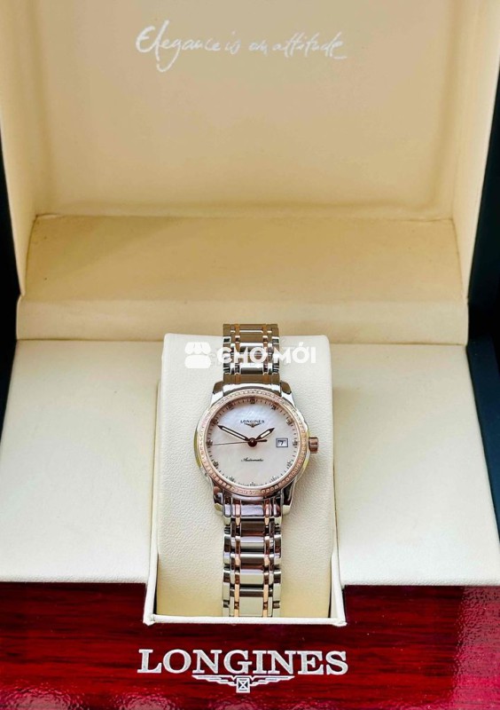 Đồng hồ nữ Longines Automatic 18K/SS/Diamond