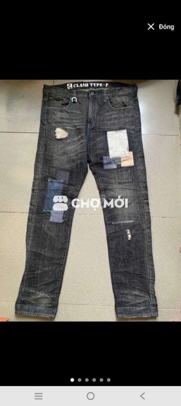 SURIVIVAL & CO jeans wash like new,
Size 33-31