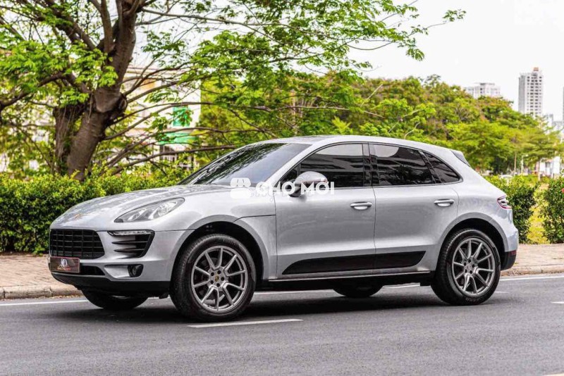 Porsche Macan 2016 màu bạc bản full siêu đẹp