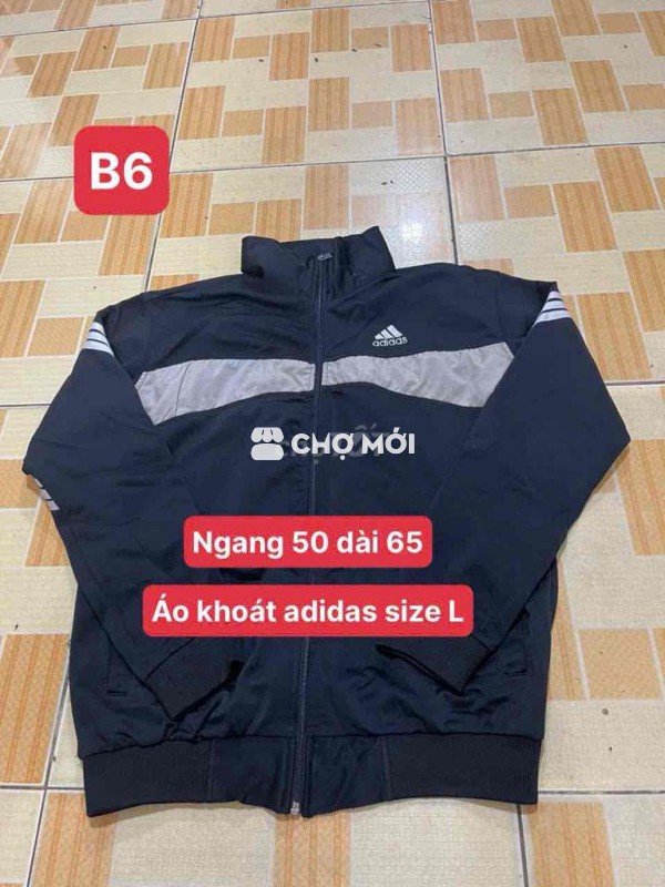 Áo soni adidas size L màu xanh đen