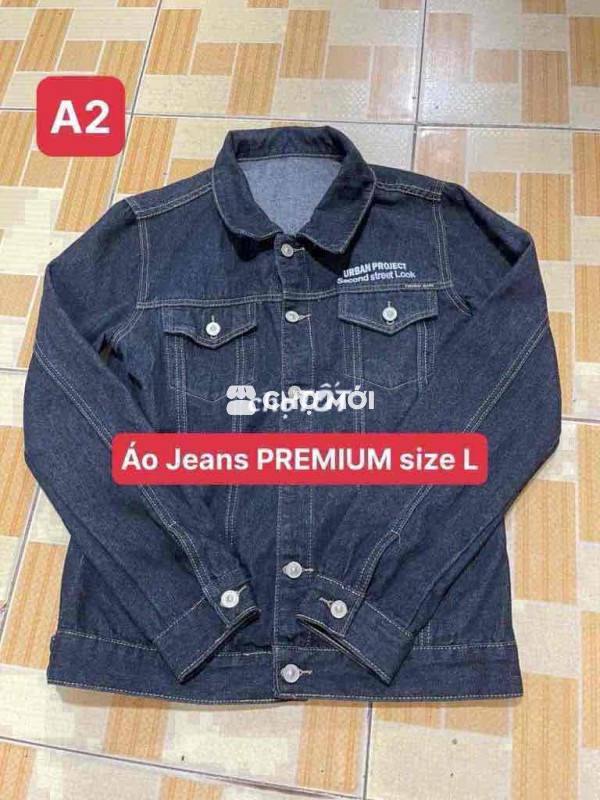 Áo Jeans PREMIU size L mới 98 %