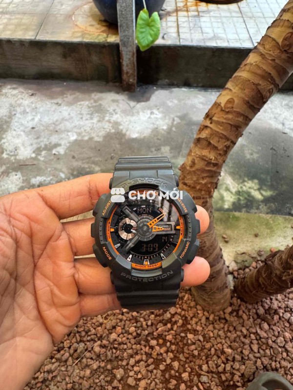 Đồng hồ Thể thao Casio G-shock Ga110 TS xám gshock