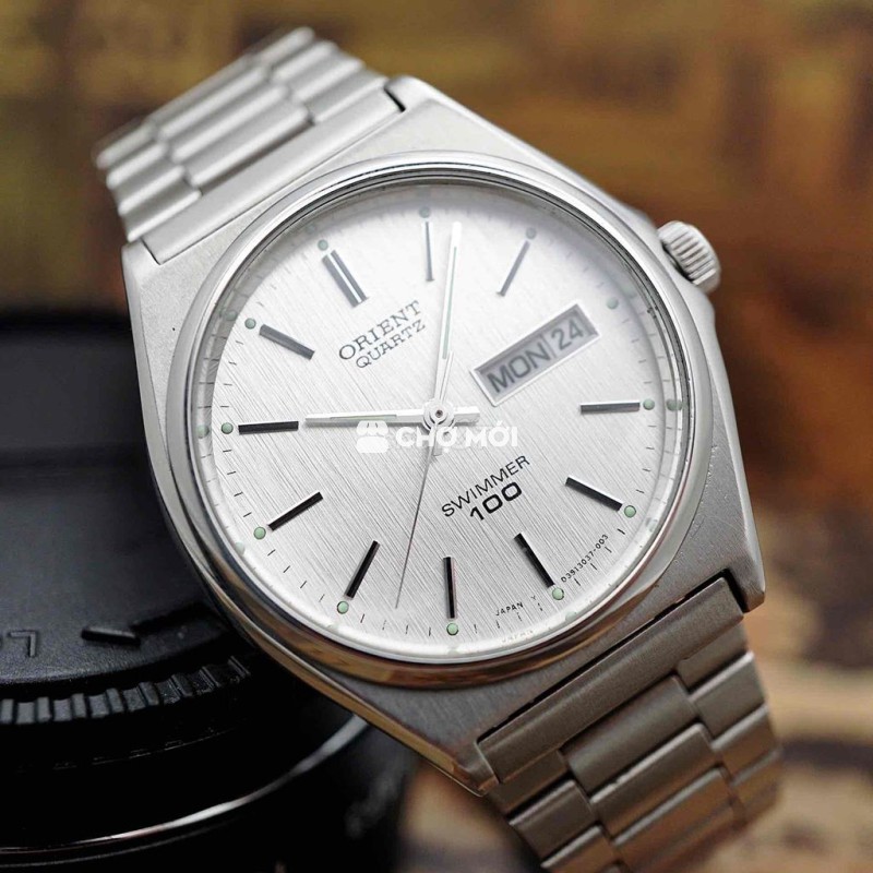 Đồng Hồ Orient Quartz Swimmer 100 - Vintage Rare