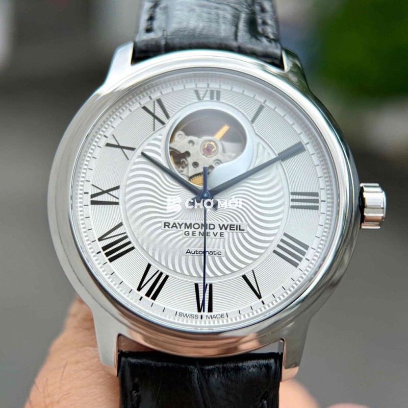Đồng hồ Raymond Wiel lướt đẹp full box size 39,5mm