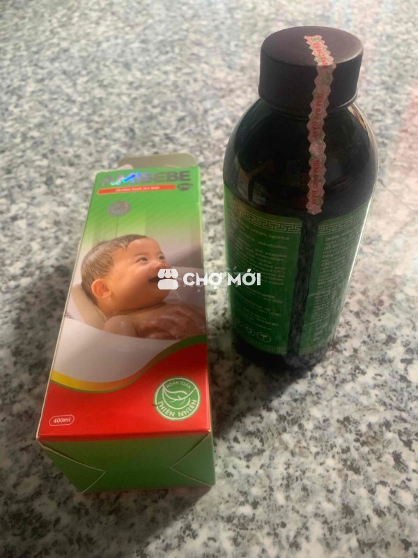 Nước tắm gội thảo dược cho bé Amibebe