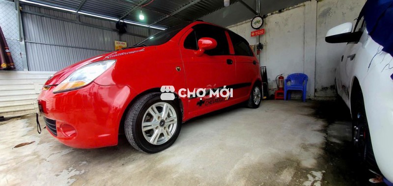 Chevrolet Spark 2008 màu đỏ số sàn, máy 0.8, 5 chỗ