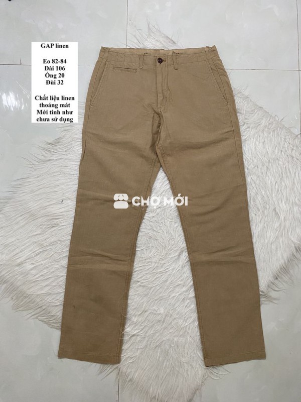 quần GAP, linen, mới tinh
